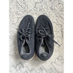Allbirds Wool Runners Lace-Up Gray Lightweight Running Shoes Women's 8